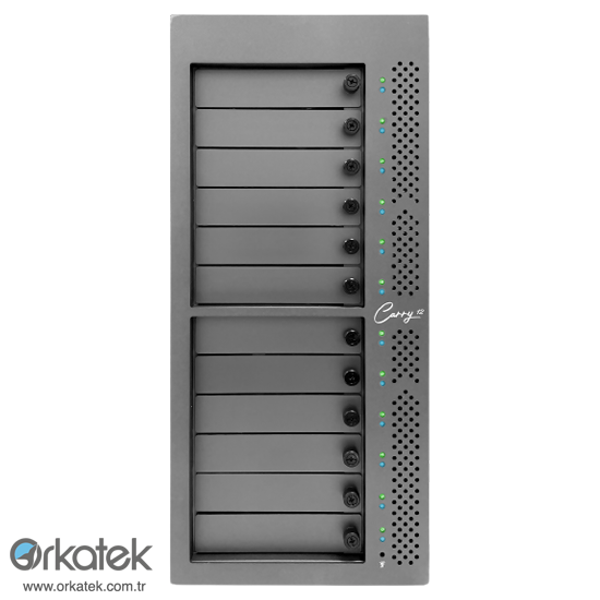 144TB Accusys Gamma Carry 12 Thunderbolt 3 Depolama Ünitesi 144TB Accusys Gamma Carry 12 Thunderbolt 3 Depolama Ünitesi