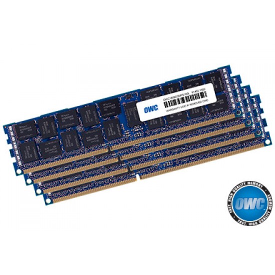 64GB OWC 4 x 16GB PC14900 DDR3 ECC-R 1866MHz DIMMs for Mac Pro Late 2013 64GB OWC 4 x 16GB PC14900 DDR3 ECC-R 1866MHz DIMMs for Mac Pro Late 2013