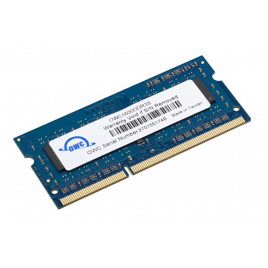 16GB OWC (1x 16GB) 1600MHz PC12800 DDR3 1600MHz SO-DIMM RAM 16GB OWC (1x 16GB) 1600MHz PC12800 DDR3 1600MHz SO-DIMM RAM