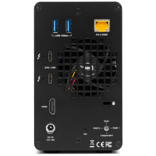 36TB OWC GEMINI - Thunderbolt 3 Dock and Dual-Drive Raid Solution 36TB OWC GEMINI - Thunderbolt 3 Dock and Dual-Drive Raid Solution