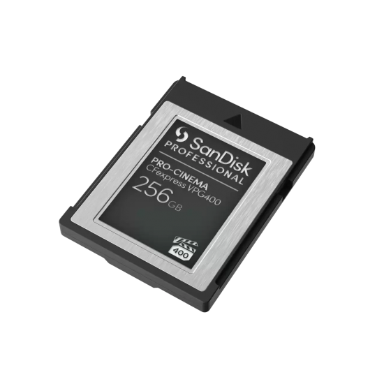256GB SanDisk PRO-CINEMA CFexpress® VPG400 Type B 256GB SanDisk PRO-CINEMA CFexpress® VPG400 Type B