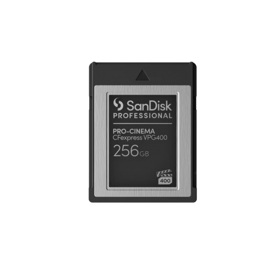256GB SanDisk PRO-CINEMA CFexpress® VPG400 Type B 256GB SanDisk PRO-CINEMA CFexpress® VPG400 Type B