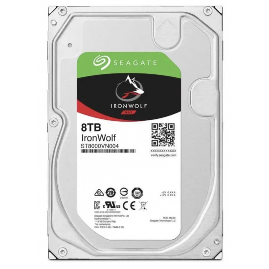 8TB Seagate IronWolf Pro 3.5"  HardDisk ST8000VN0004 