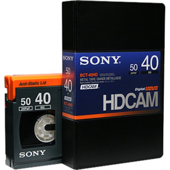 Sony HDCAM 40 Dakika BCT-40HDL (BCT-40HD) Sony HDCAM 40 Dakika BCT-40HDL (BCT-40HD)
