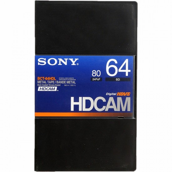 Sony HDCAM 64 Dakika BCT-64HDL (BCT-64HDL) Sony HDCAM 64 Dakika BCT-64HDL (BCT-64HDL)