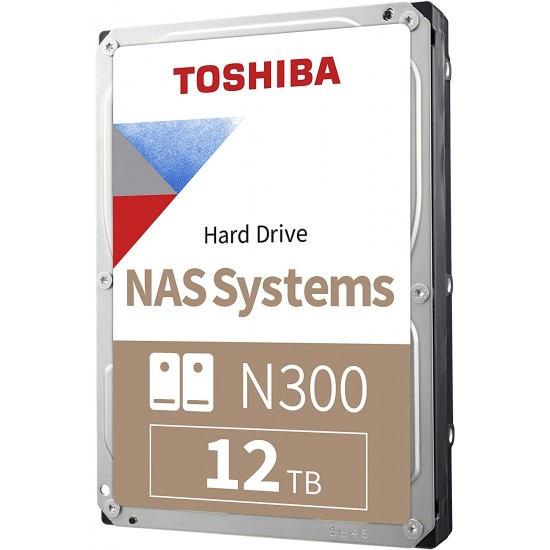 Toshiba N300 12TB HDWG21CUZSVA 3.5" 7200rpm Sata III Dahili Disk Toshiba N300 12TB HDWG21CUZSVA 3.5" 7200rpm Sata III Dahili Disk