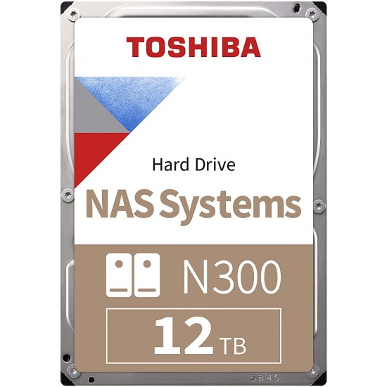 Toshiba N300 12TB HDWG21CUZSVA 3.5" 7200rpm Sata III Dahili Disk Toshiba N300 12TB HDWG21CUZSVA 3.5" 7200rpm Sata III Dahili Disk