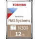 Toshiba N300 12TB HDWG21CUZSVA 3.5" 7200rpm Sata III Dahili Disk Toshiba N300 12TB HDWG21CUZSVA 3.5" 7200rpm Sata III Dahili Disk